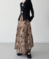 Distressed Botanical Skirt
